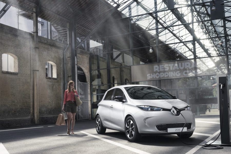 Renault ZOE Otthoni fali gyors töltő, utcai töltőkábel töltés